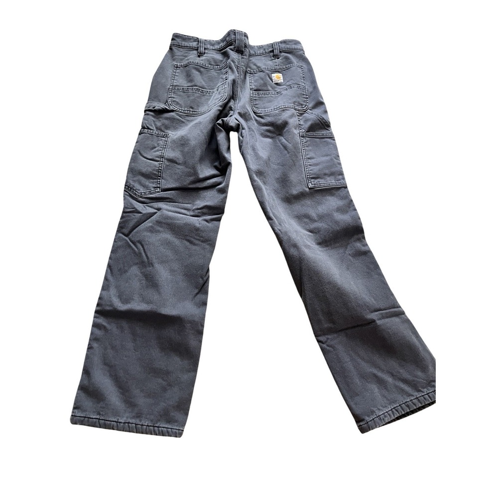 Carhartt Women's Workwear Pants Fleece Lined Insulated Gray Size 6 Short - Picture 6 of 10